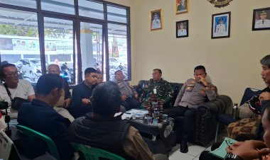 Danramil 04/Cipanas Hadiri Mediasi Penertiban Pengelolaan Sampah di Villa Bougenville 2 Desa Palasari